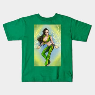 Electric Laura Kids T-Shirt